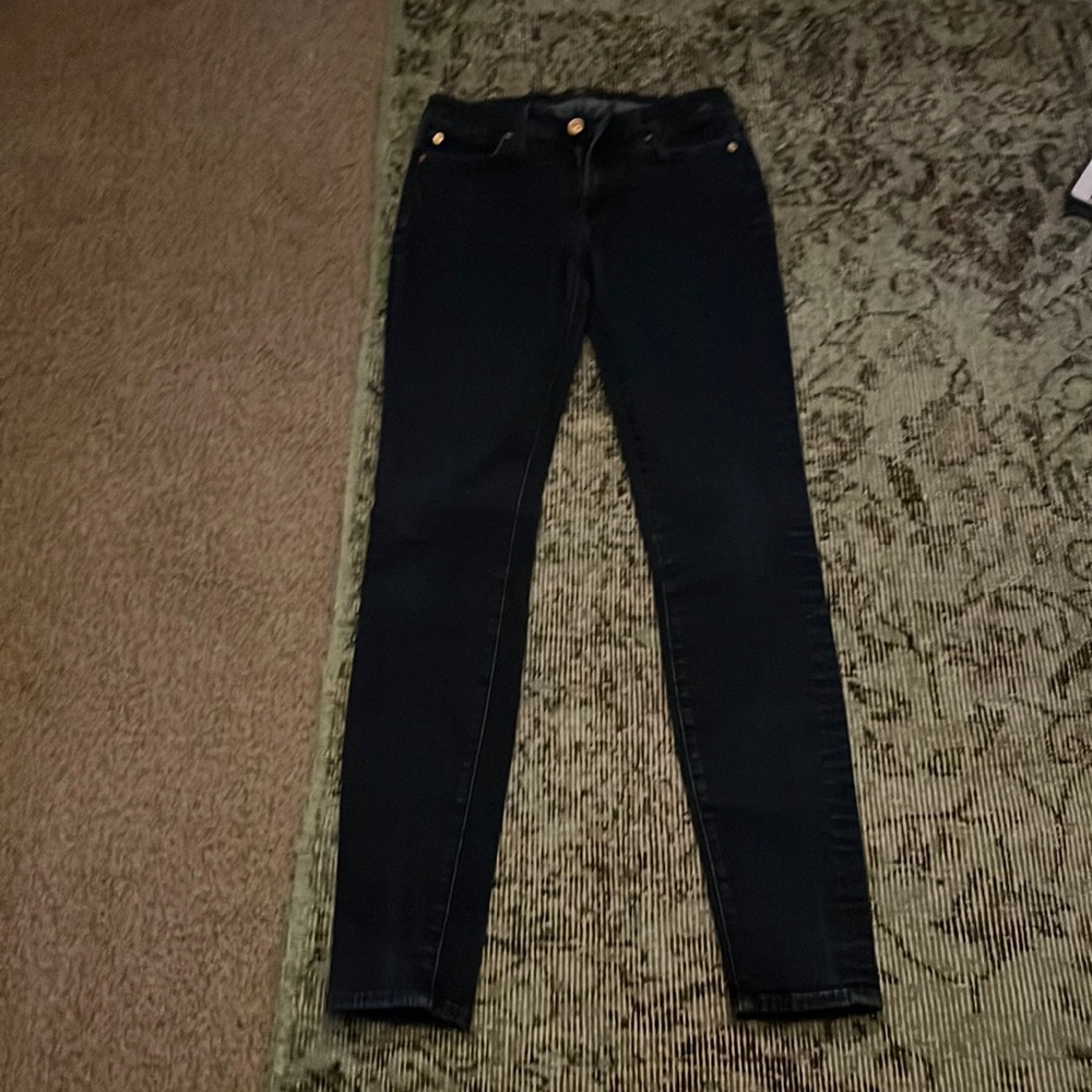 Dark skinny jeans